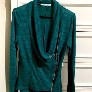 Zip Up Sweater Shrug